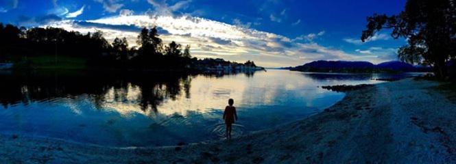 Skanevik Fjordhotel ภายนอก รูปภาพ